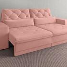 Sofá 5 Lugares Net Royale Assento Retrátil E Reclinável 2,50m