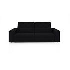 Sofá 5 Lugares Net Royale Assento Retrátil E Reclinável Preto