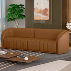 Sofá 5 Lugares Para Sala 332cm Lazio M03 Couríssimo Whisky -