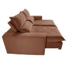 Sofá 5 Lugares Retrátil E Reclinável 290cm Porto Celflex Ferr