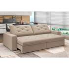 Sofá 5 Lugares Retrátil E Reclinável Flexforma Premier Camurç