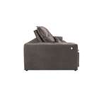 Sofá 5 Lugares Retrátil E Reclinável Macaé Com Usb Veludo Beg