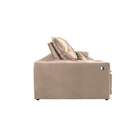 Sofá 5 Lugares Retrátil E Reclinável Macaé Com Usb Veludo Mar