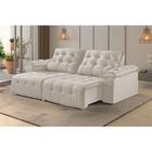 Sofá 5 Lugares Retrátil E Reclinável Martins M-170 Veludo Cre