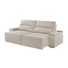 Sofá 5 Lugares Retrátil E Reclinável Martins M-180 Veludo Cre