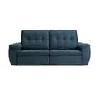 Sofá 5 Lugares Retrátil E Reclinável Tivoli Veludo Chumbo