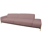 Sofá 5 Lugares Sala De Estar 300cm Molino Terminal Esquerdo S