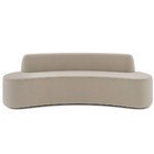 Sofá 5 Lugares Sala De Estar Cancún D02 Veludo Champagne 300