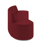 Sofá 5 Lugares Sala De Estar Cancún D02 Veludo Marsala 300 Cm