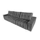 Sofá 6 Lugares Florença Retrátil E Reclinável Pena -