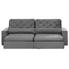 Sofá 6 Lugares Rio Branco Modular 2.90 Mt Retrátil E Reclináv