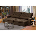 Sofá 6 Lugares Rio Branco Modular 2.90 Mt Retrátil E Reclináv