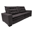 Sofá 7 Lugares 380 Cm Retrátil Mola Bonnel Pillow D28 Real Ve