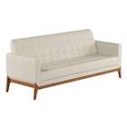 Sofá  3 Lugares Brooks Linho Areia 200 Cm