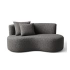 Sofá  Decorativo Curvo Orgânico Nature Gaia Boucle - Montanar