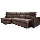 Sofá/ Estofado Solar Campus Com 2 Lugares E Chaise Direto