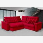 Sofá  Manchester 2.63mx2.63m De Canto, Retrátil E Reclinável