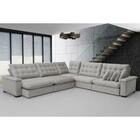 Sofá  Manchester 3.83mx3.83m De Canto, Retrátil E Reclinável