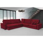 Sofá  Manchester 3.83mx3.83m De Canto, Retrátil E Reclinável