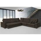 Sofá  Manchester 3.83mx3.83m De Canto, Retrátil E Reclinável