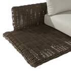 SOFA  MAYA 2P 124X195X65ALU OLEFINO NATE