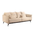 Sofá Acacia 4 Lugares Mm Top 200cm Molas Bonel Bege
