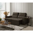 Sofá Alabama 3 Lugares Retrátil Reclinável 1,95m Mola Bonnel