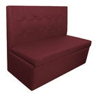 Sofá Anabela Corano Bordô - Amarena Móveis