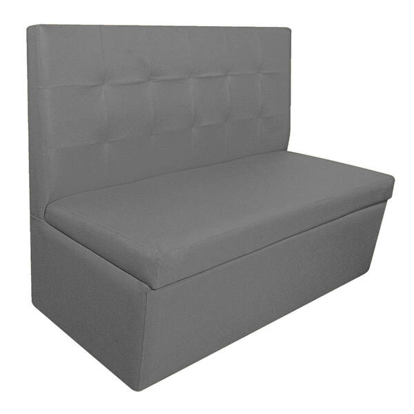 Sofá Anabela Corano Cinza - Doce Sonho Móveis