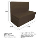 Sofá Anabela Corano Marrom - Doce Sonho Móveis