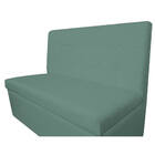 Sofá Anabela Linho Azul Turquesa - Amarena Móveis