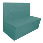 Sofá Anabela Suede Azul Tiffany - Doce Sonho Móveis