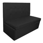 Sofá Anabela Suede Preto - Amarena Móveis