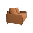 Sofá Angela 2 Lugares Em Veludo Yescasa Terracota