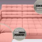 Sofá Apollo 2,00m Assento Retrátil E Reclinável Velosuede Ros