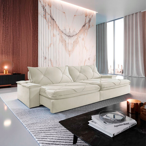 Sofá Apollo Linho 02 Módulos 120 Cm B25cm Meu Sofá Online