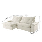 Sofá Apollo Linho 02 Módulos 80 Cm B25cm Meu Sofá Online