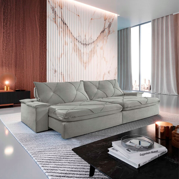 Sofá Apollo Linho 02 Módulos 80 Cm B25cm Meu Sofá Online