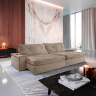 Sofá Apollo Veludo 02 Módulos 100 Cm B25cm Meu Sofá Online