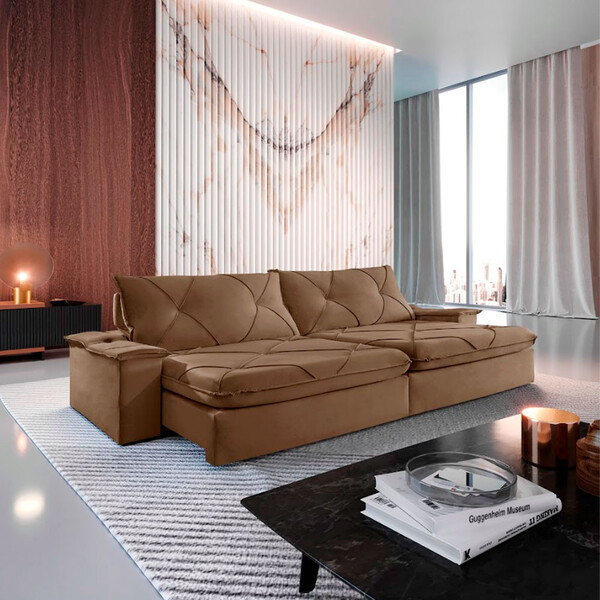 Sofá Apollo Veludo 02 Módulos 100 Cm B25cm Meu Sofá Online