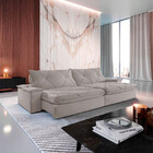 Sofá Apollo Veludo 02 Módulos 120 Cm B25cm Meu Sofá Online