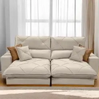 Sofá Aquiles Com Molas Ensacadas 4 Lugares Retrátil E Recliná