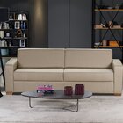 Sofá Aracaju Living Com 3 Lugares 200cm Linho Corriente Bege