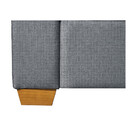 Sofá Aracaju Living Com 3 Lugares 2.00 Mt Linho Corriente Sof