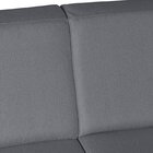 Sofá Aracaju Living Com 4 Lugares 220cm Linho Corriente Cinza