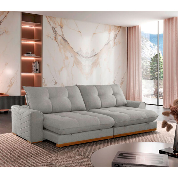 Sofá Argo Linho 02 Módulos 120 Cm B25cm Meu Sofá Online