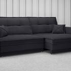 Sofá Astro 1,80m Sem Caixa, Retrátil E Reclinável Velosuede P