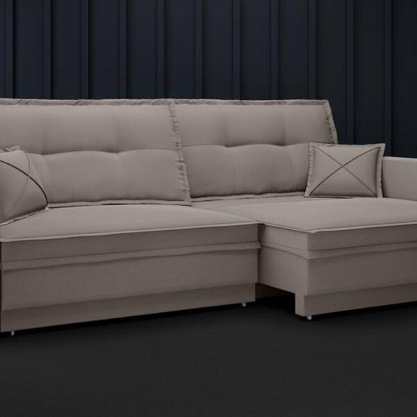 Sofá Astro 2,20m Sem Caixa, Retrátil E Reclinável Velosuede M