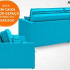 Sofá Astro 2,20m Sem Caixa, Retrátil E Reclinável Velosuede T