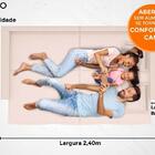 Sofá Astro 2,40m Sem Caixa, Retrátil E Reclinável Velosuede A